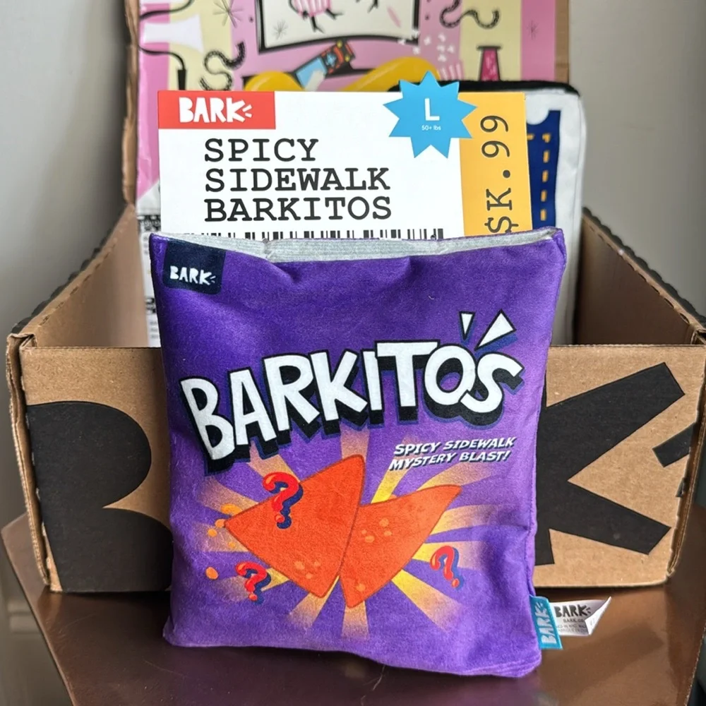 New Bark box toys movie night